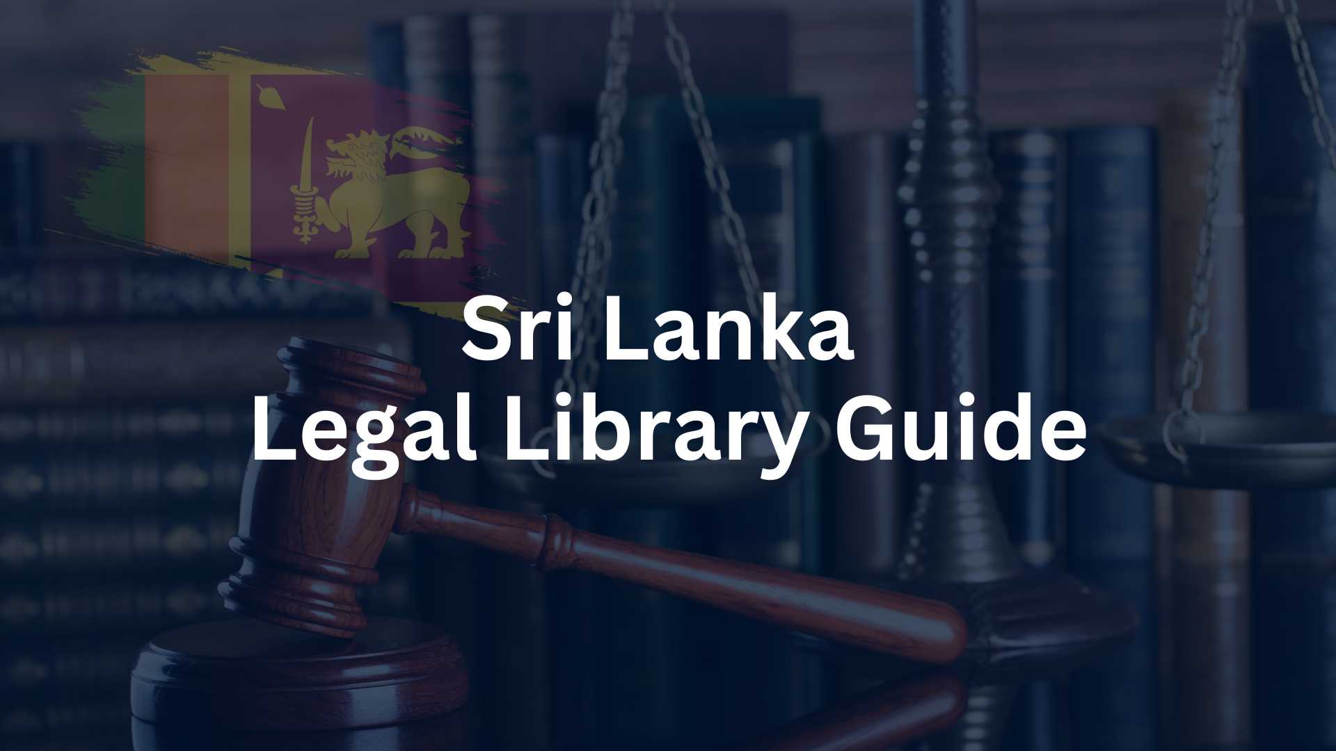 Sri Lanka Legal Library Guide - AI Pazz Legal Research