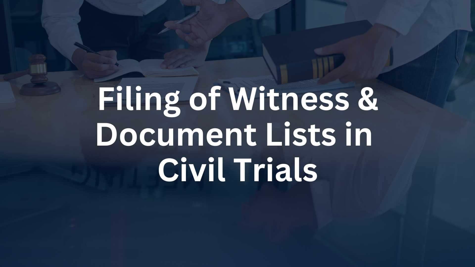 Filing-of-Witness-Document-Lists-in-Civil-Trials-AI-Pazz