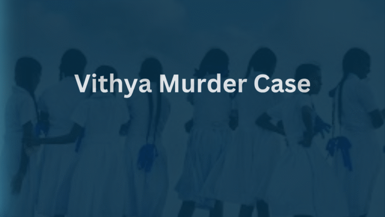 Vithya Murder Case