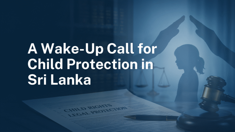 Child Protection in Sri Lanka