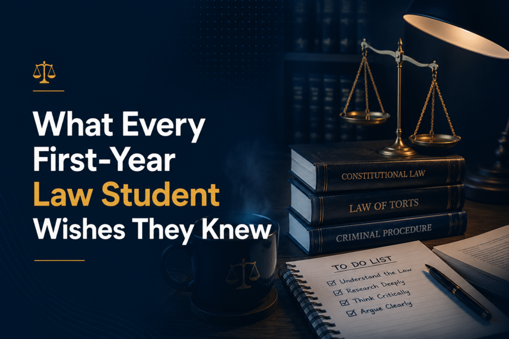 What Every First-Year Law Student Wishes They Knew