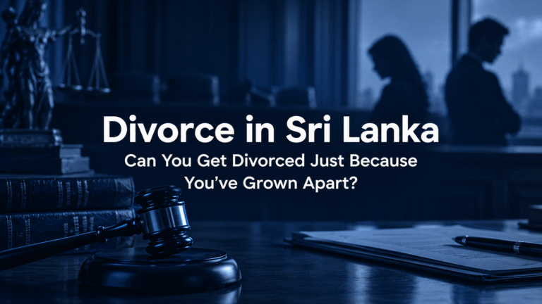 Divorce in Sri Lanka